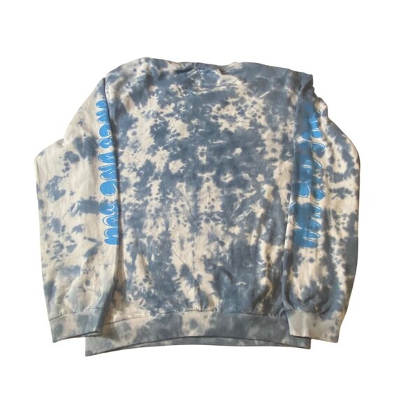 Tie-Dye "Only One You" Limited Edition Sweatshirt 2X On Fire 100% Cotton Blue & - Picture 4 of 9